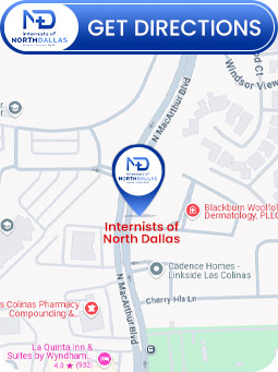 Get Directions to Internists of North Dallas in Irving, TX Get Directions to Internists of North Dallas in Irving, TX